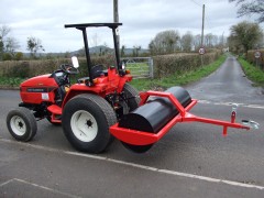 Grass field rollers, three point linkage as standard